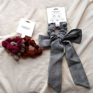 Capelli Hair Scrunchies NWT